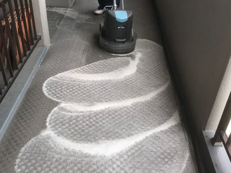 マンション共用部の洗浄