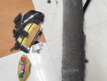 服屋さんの日常清掃 除塵作業 清掃代行