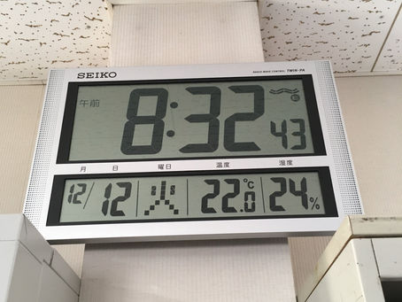 寒いですね、湿度見てびっくり!!