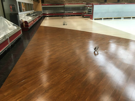 床面の引き渡し清掃