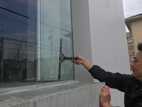 ガラス清掃
