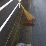 外周清掃.掃き掃除