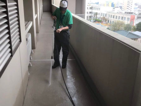 名古屋市内のマンション清掃