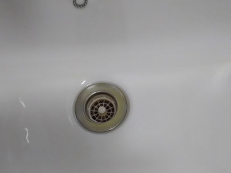 洗面台のサビ汚れ