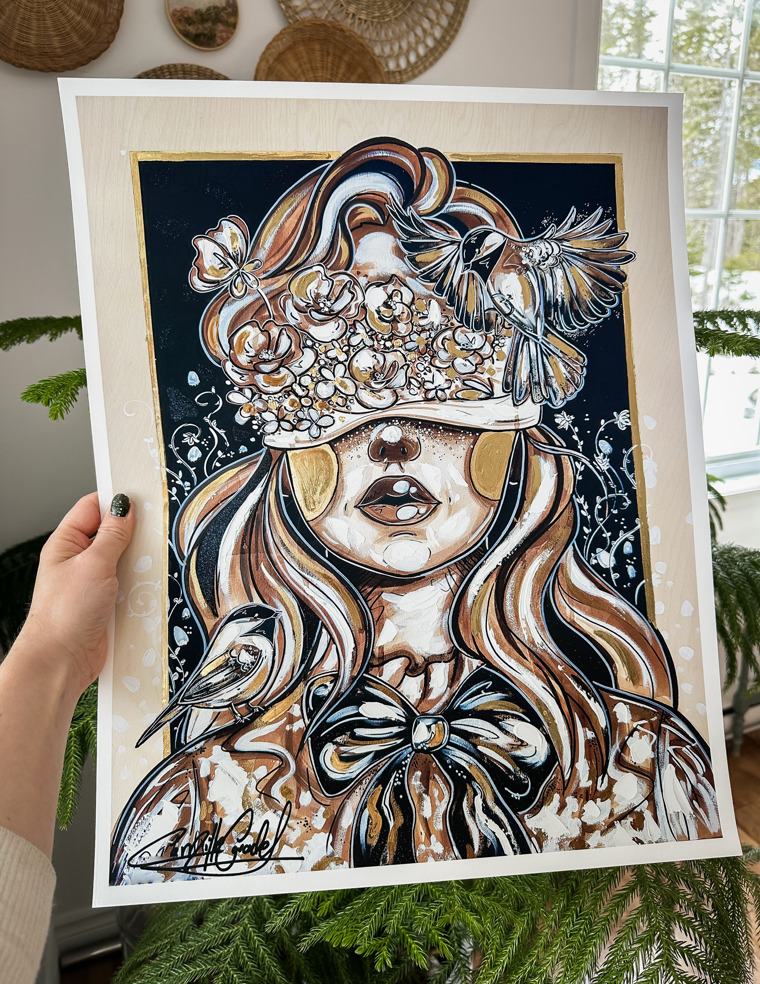 '' Ressourcement intérieur ''- Art print