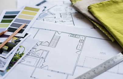 Interior designer's working table, an ar