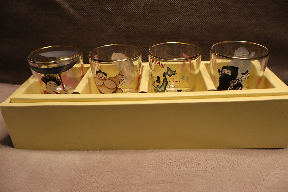 Japanese Artistic Shot Glasses