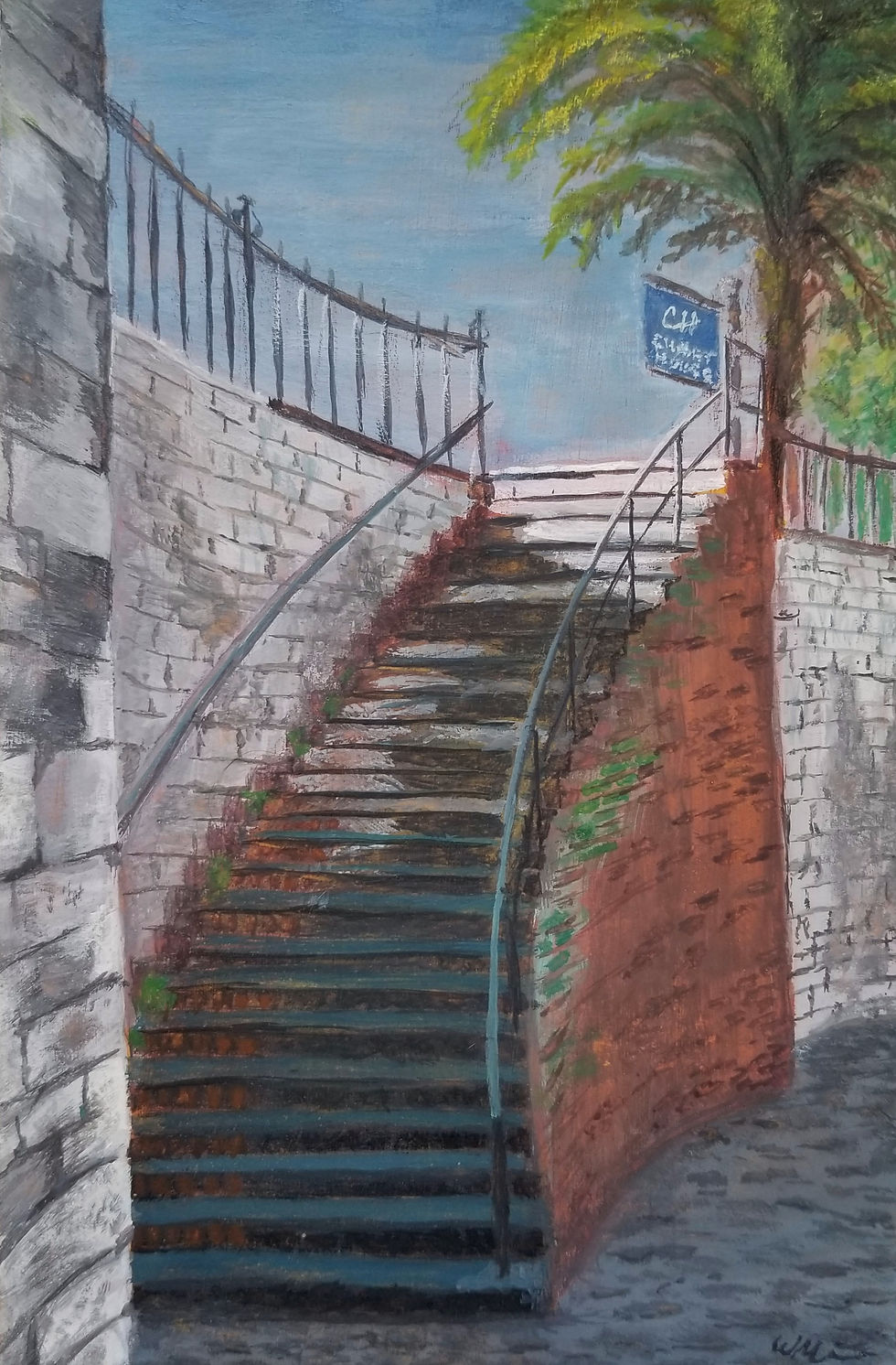 "Historic Stairway, Savannah", 2021