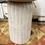 Thumbnail: Wooden circular whitewash table