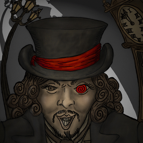 The Hypnotist by Ordovich, Art, Illustration, Painting, GIF