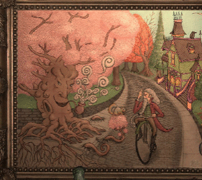 Cobble Stone Street by Ordovich, Art, Illustration, Animation, GIF