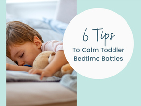 6 Tips to Calm Toddler Bedtime Battles