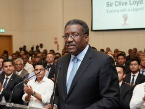 Sir Clive Llyod at Cricket Networking Event