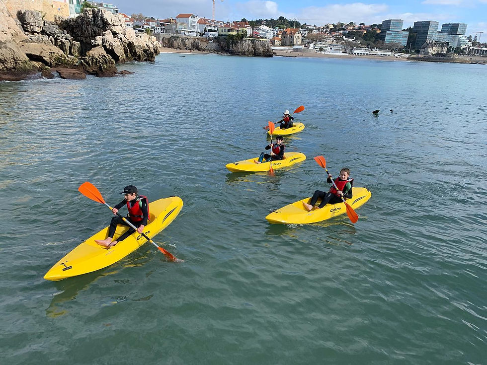 kayaking Cascais