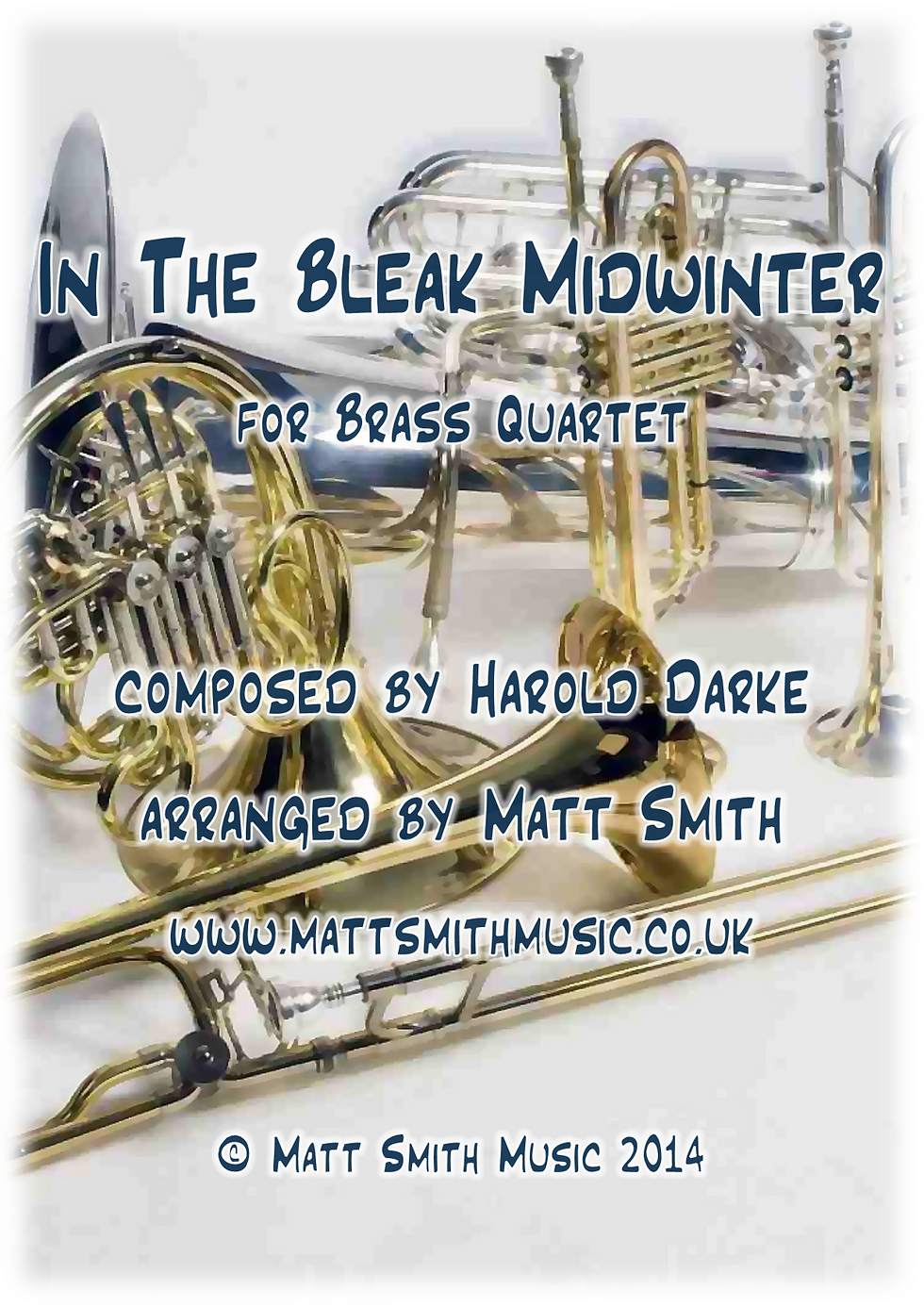 In The Bleak Midwinter by Harold Darke - Brass Quartet/Quintet