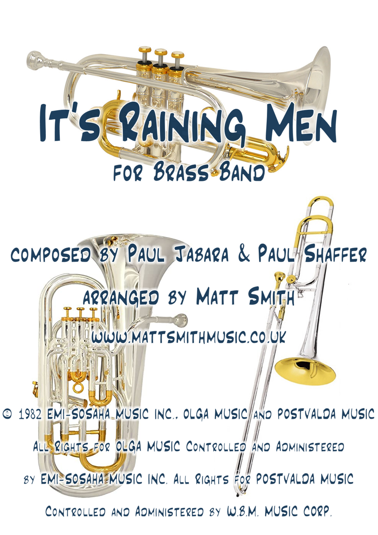 It's Raining Men by The Weather Girls - Brass Band
