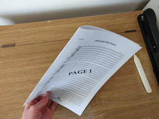 Saddle Stitch - Closed