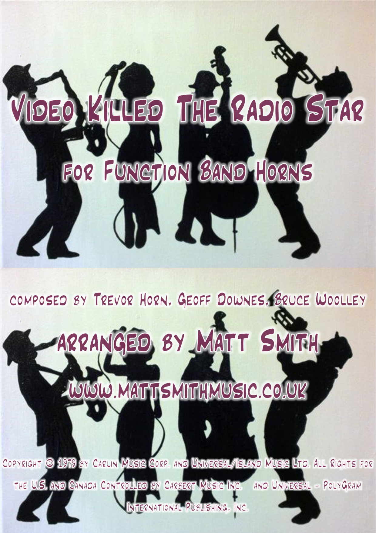 Video Killed The Radio Star by The Buggles - Function Band Horn Section
