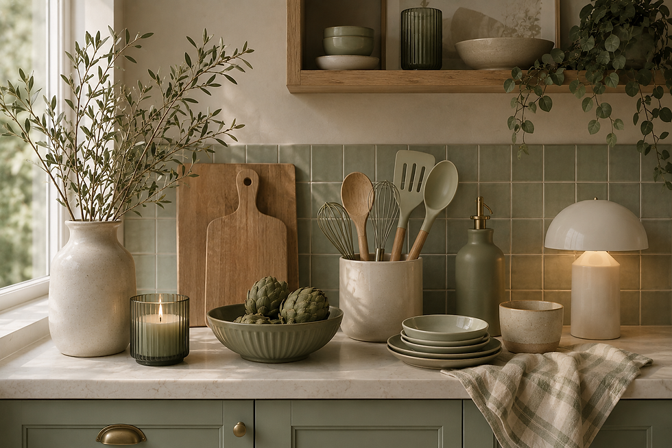 Sage Green & Cream Kitchen Decor — 8 Amazon AU Finds for the Trend Taking Over Pinterest