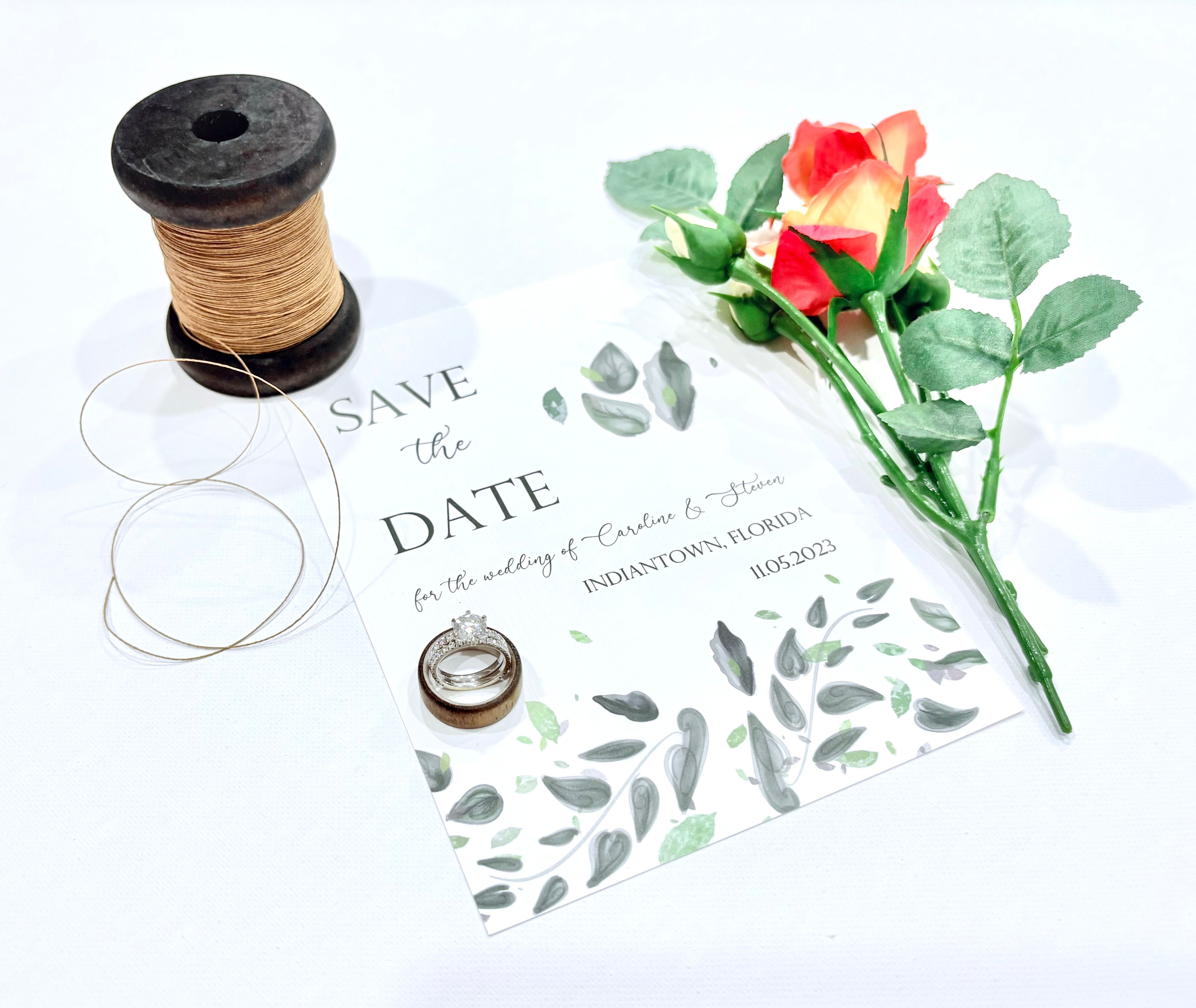 Botanical Save-the-Date