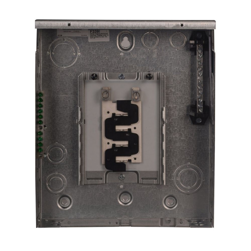 125A Main Lug Load Center, 8-Spaces, 16-Circuits, NEMA 1 - Eaton, BR816L125SDGP
