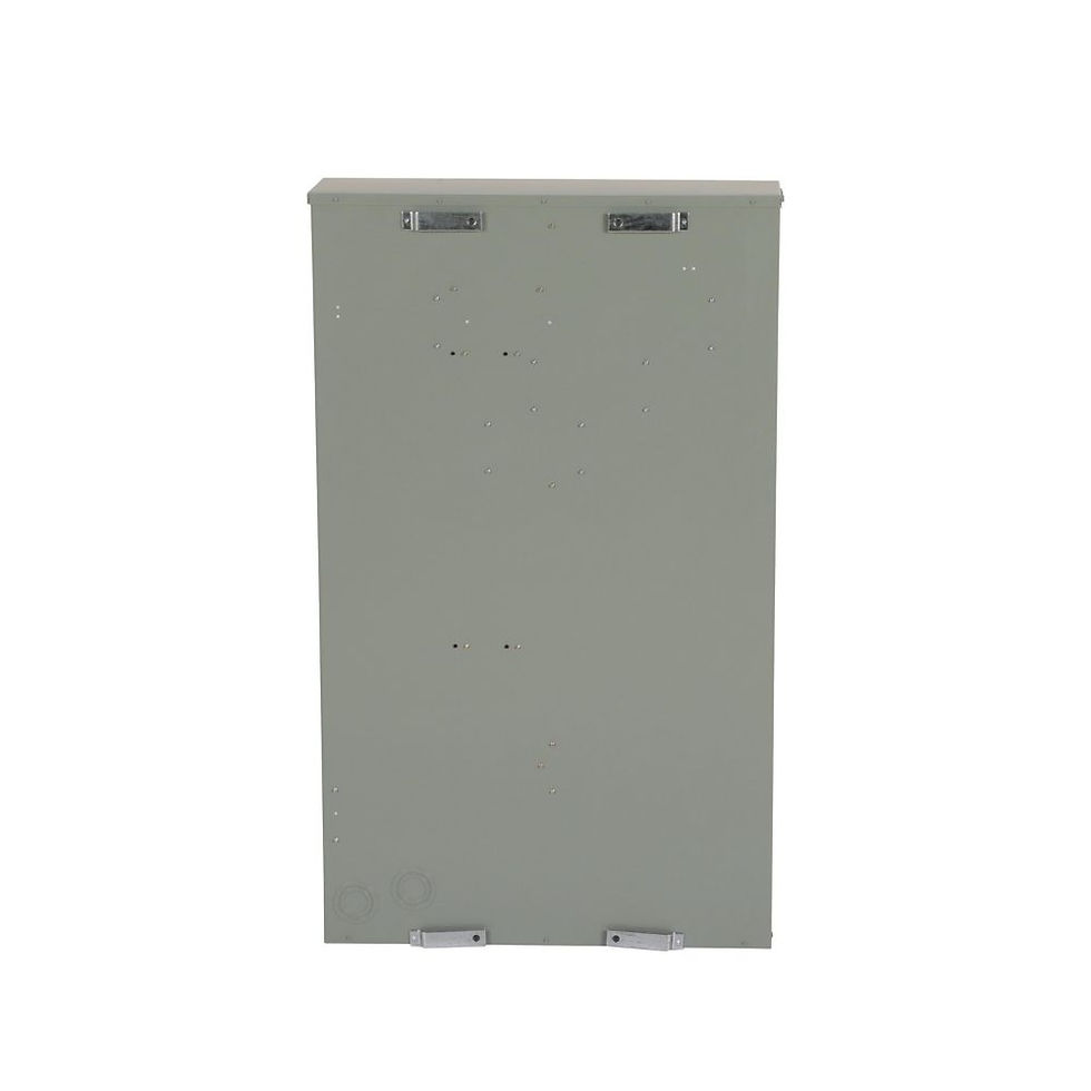Thumbnail: Eaton 200A ring type 2-socket meter pack rear view