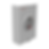 Milbank U9701-O meter socket front view, 6-terminal ring type in NEMA 3R galvanized enclosure