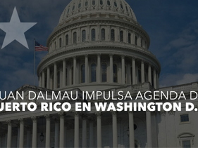 Juan Dalmau impulsa agenda de Puerto Rico en Washington D.C.