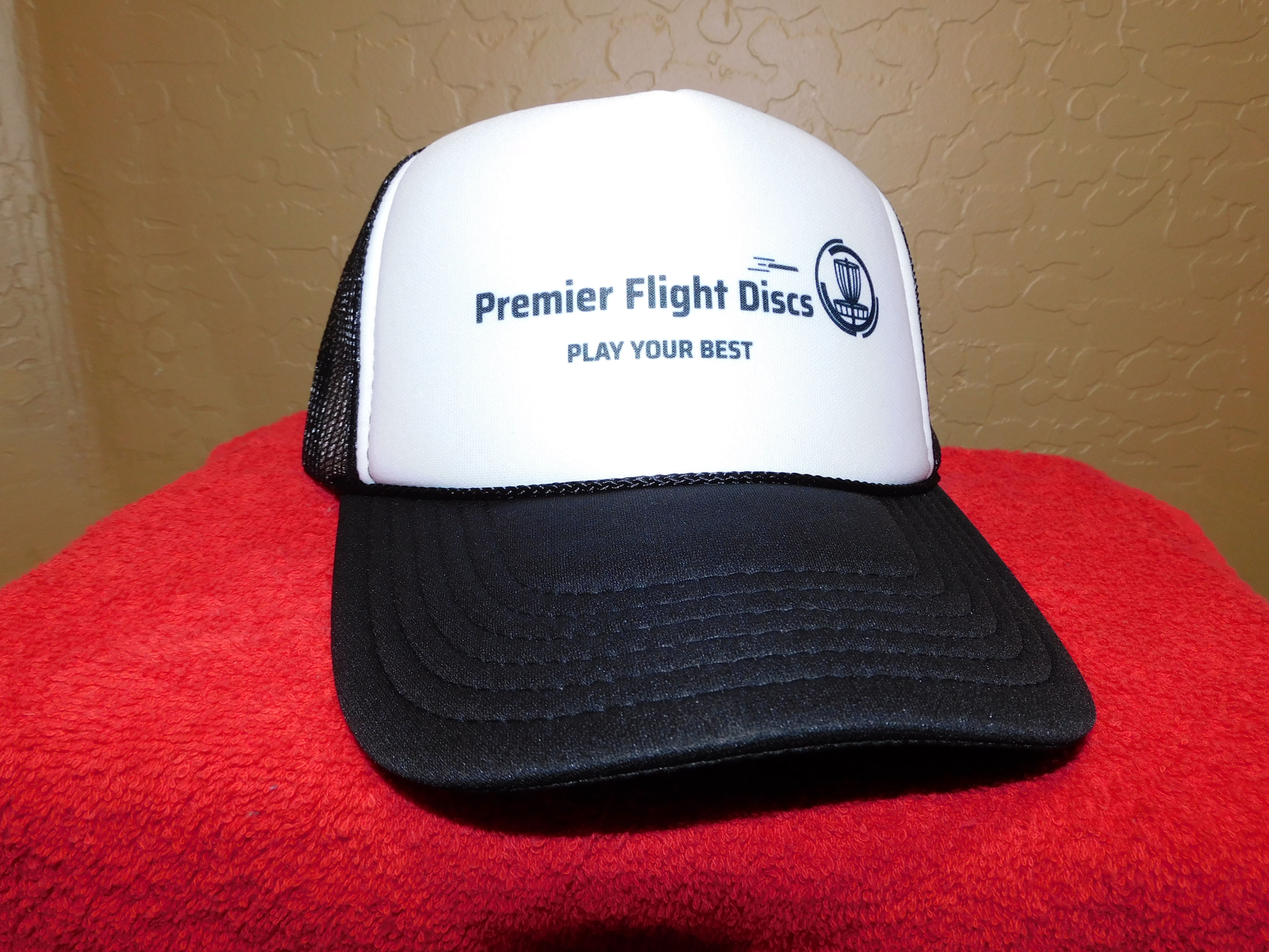 Premier flight discs trucker hat