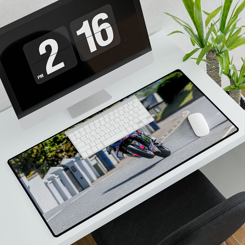 Thumbnail: Davey Todd North West 200 Desk Mat 