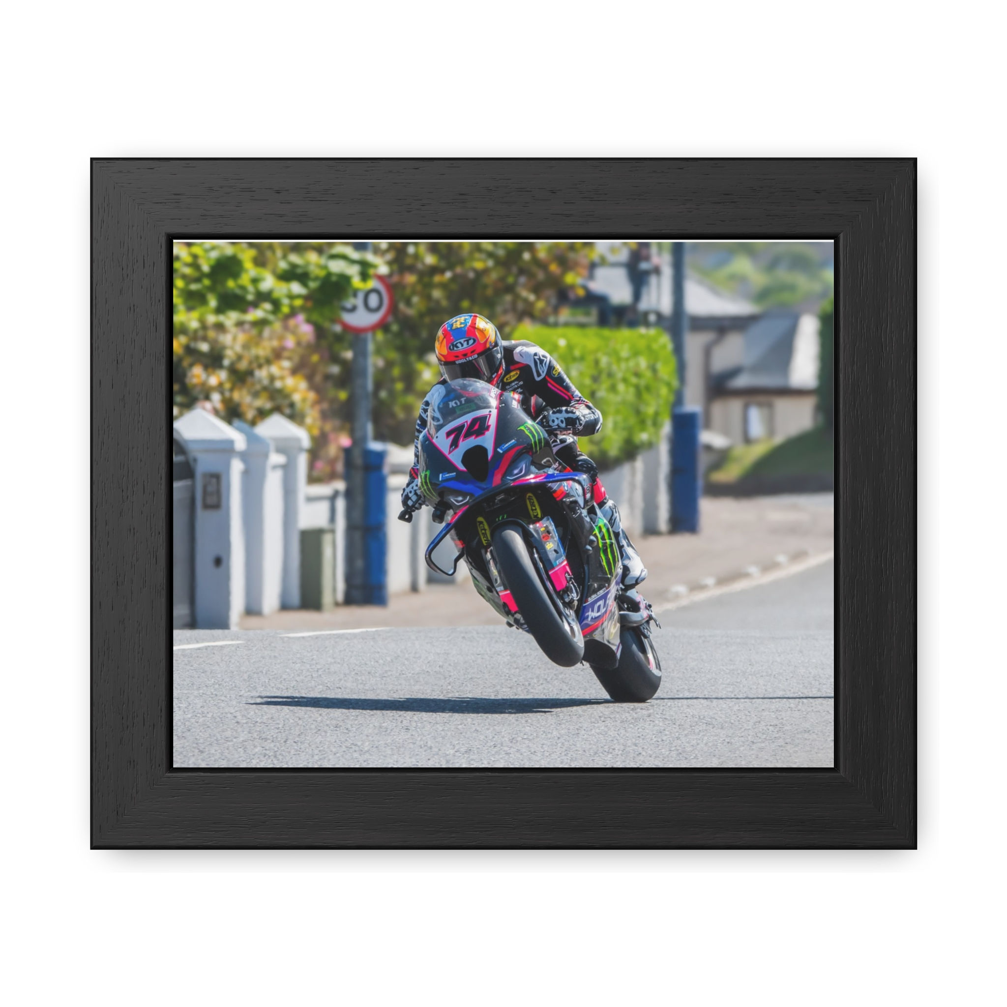 Davey Todd Framed Print - North West 200 2025