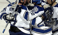 Hockey Team Huddle
