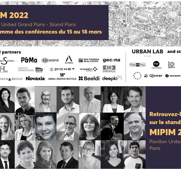 « TIME TO ACT, entrer dans la décennie décisive », avec l'Urban Lab | Paris & Co
MIPIM