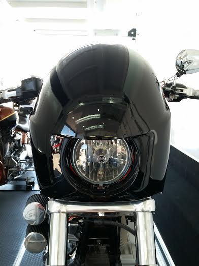 Thumbnail: DOUGZ windshield fairing for Harley Davidson