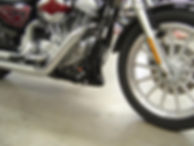 Harley XL Sportster chin spoiler belly pan