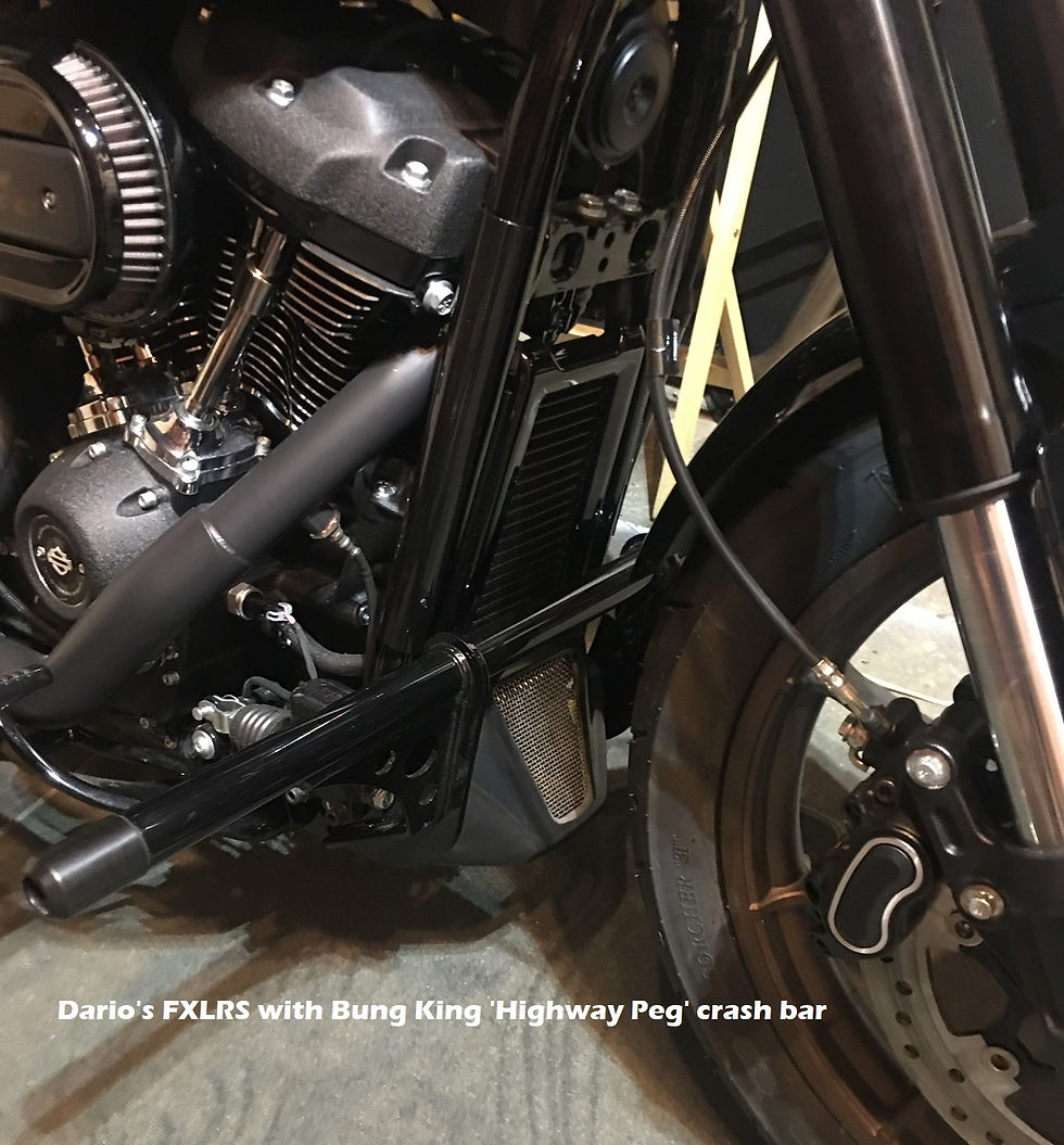 Thumbnail: Chin spoiler for Harley Softail