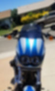 Thumbnail: DOUGZ windshield fairing for Harley Davidson