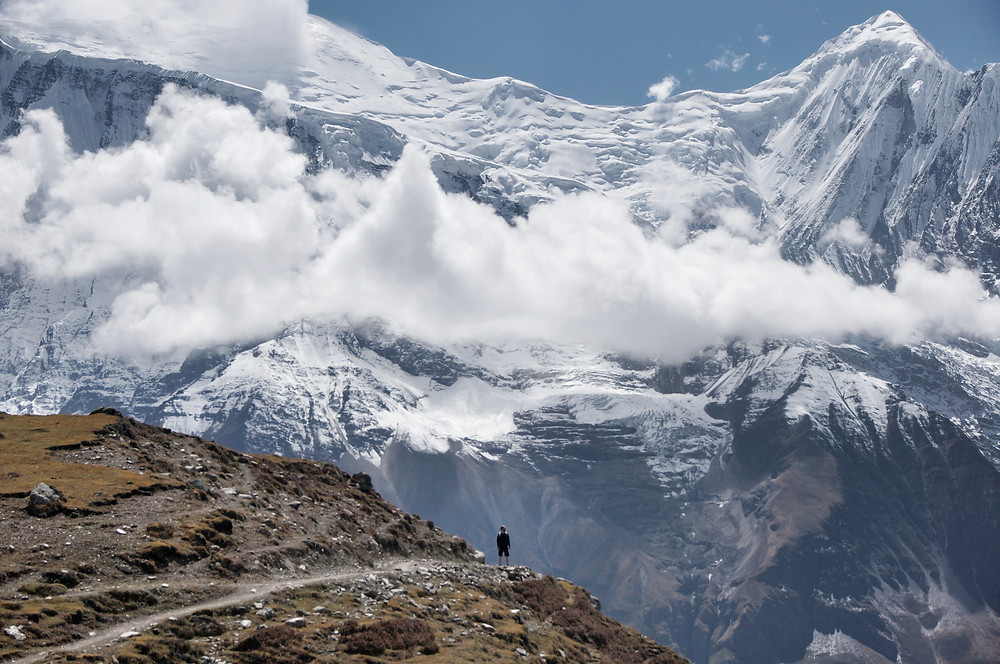 kicho icelake manang annapurna trail