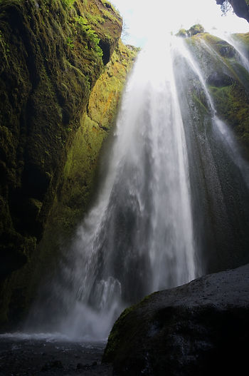 Gljúfrabúi waterfall