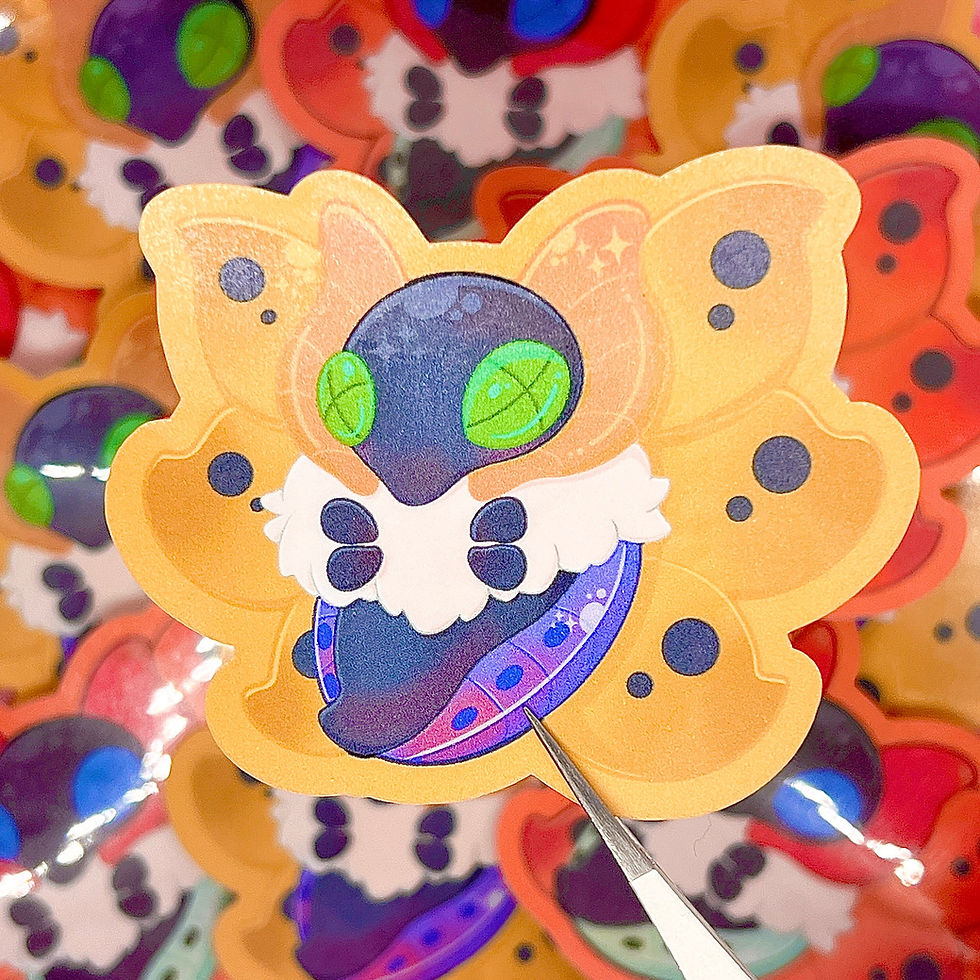 Thumbnail: Larvesta Evolution Line Stickers (2-3/4 inch/70 mm)