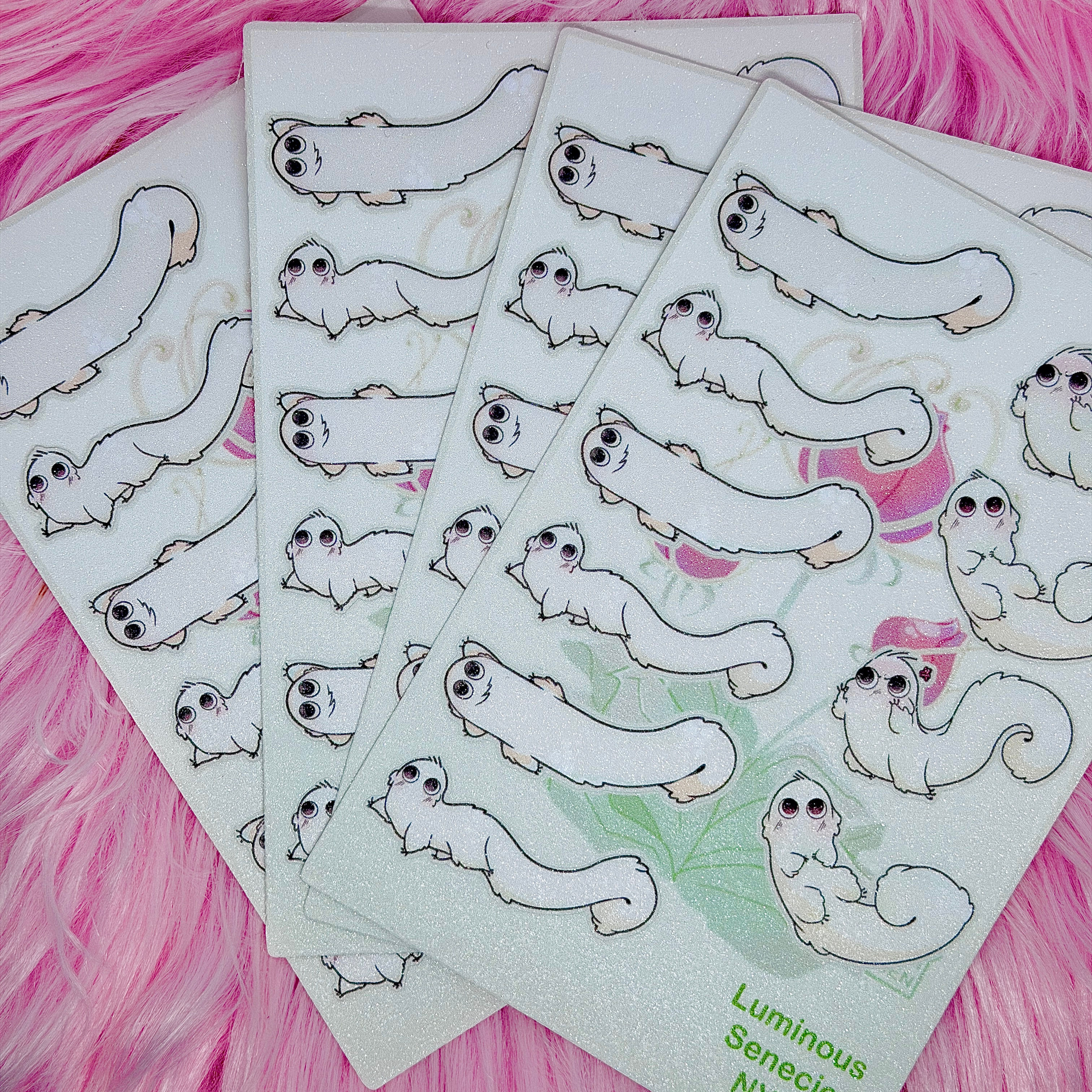 Brushbug Sticker Sheet