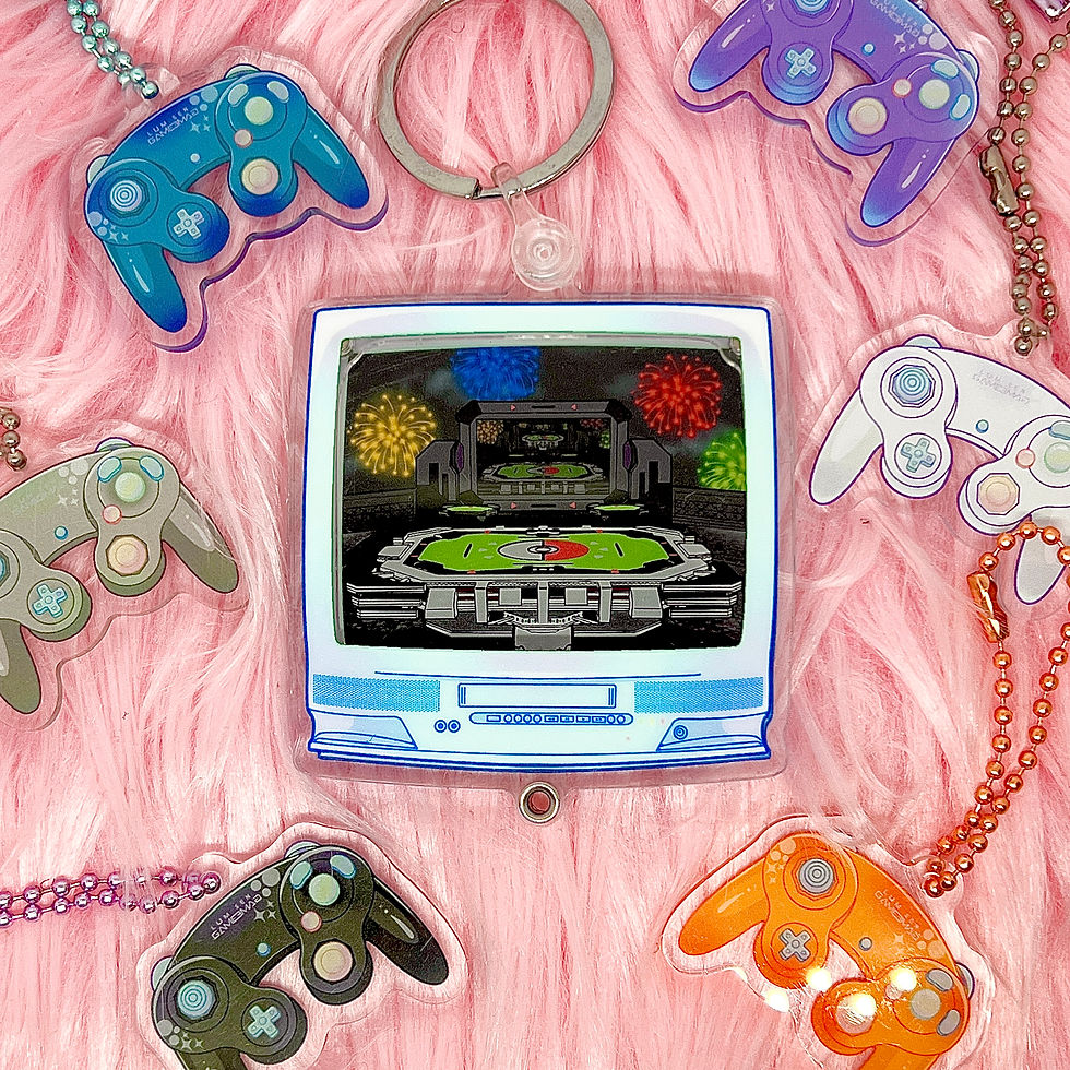 Thumbnail: SSBM CRT TV  Poké Stadium (3in/72mm)