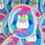 Thumbnail: Yayacorntchi Paradise Tamagotchi Fanart Stickers (2-3/4 inch/70 mm)
