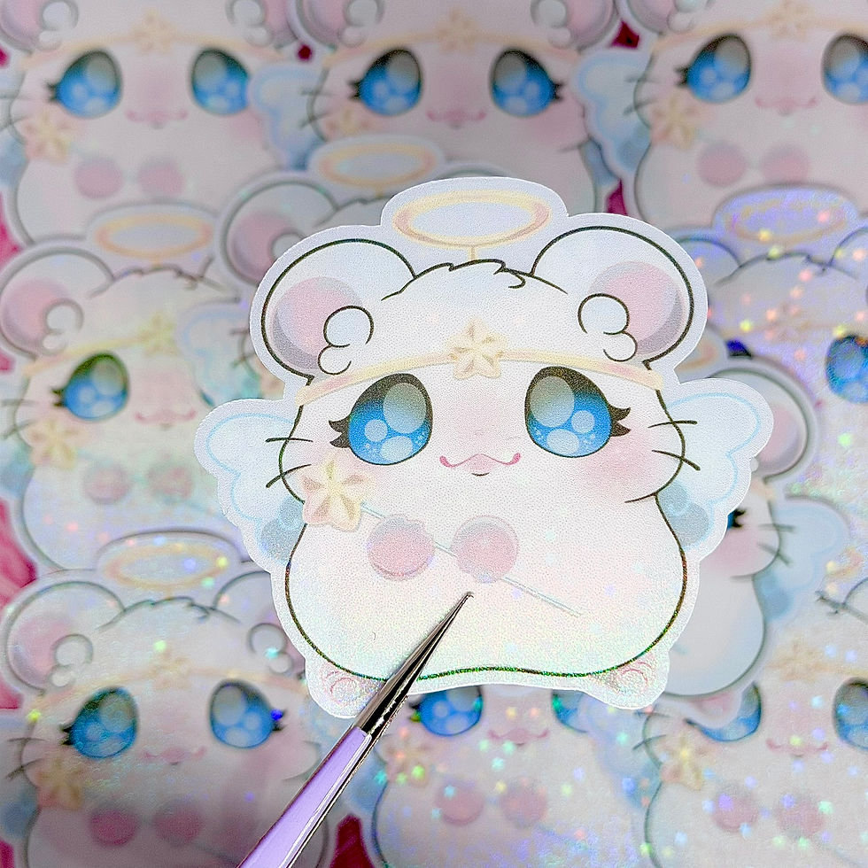 Thumbnail: Harmony - Hamtaro Fanart Stickers (2.75in / 70mm)