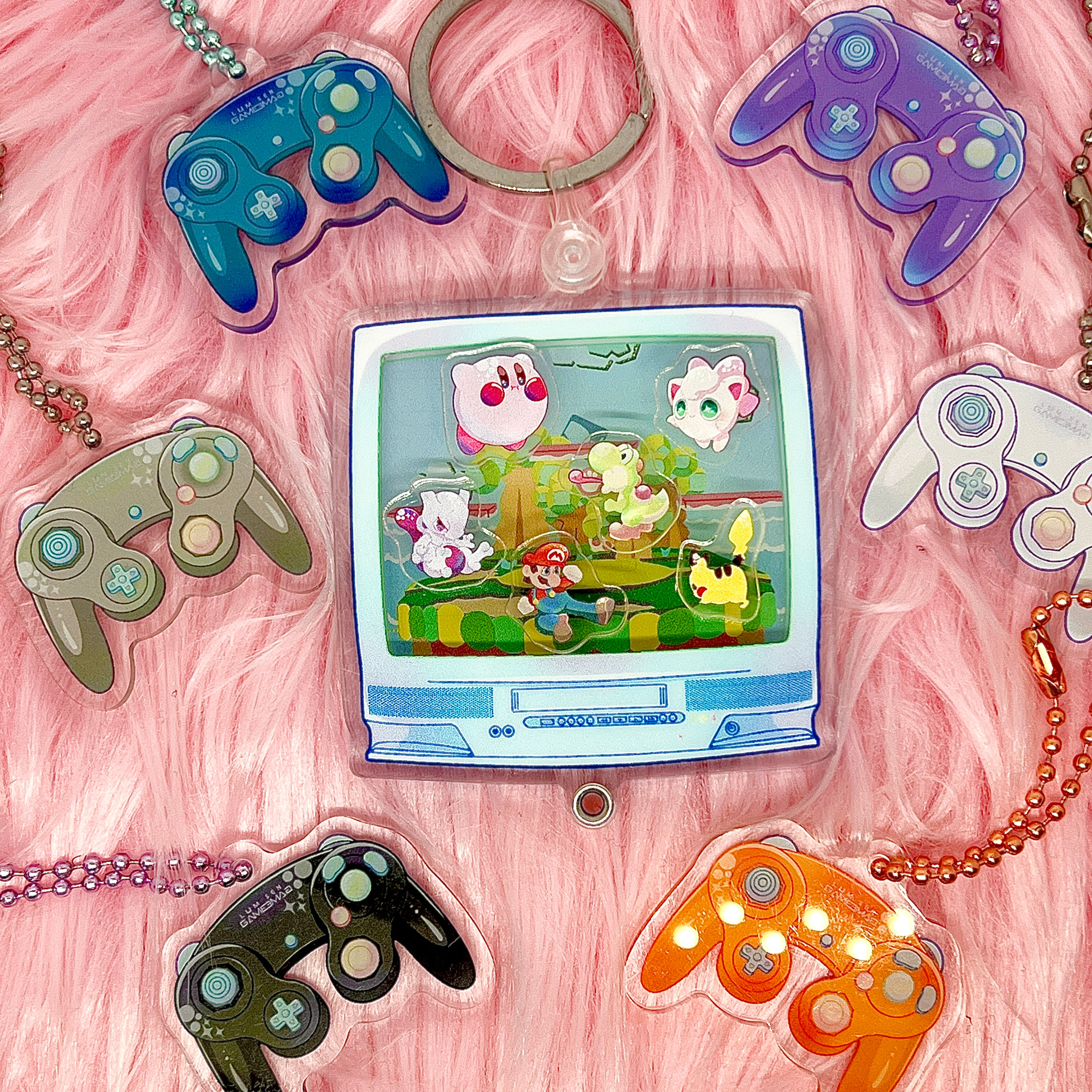 SSBM CRT TV Yoshi’s Story (3in/72mm)