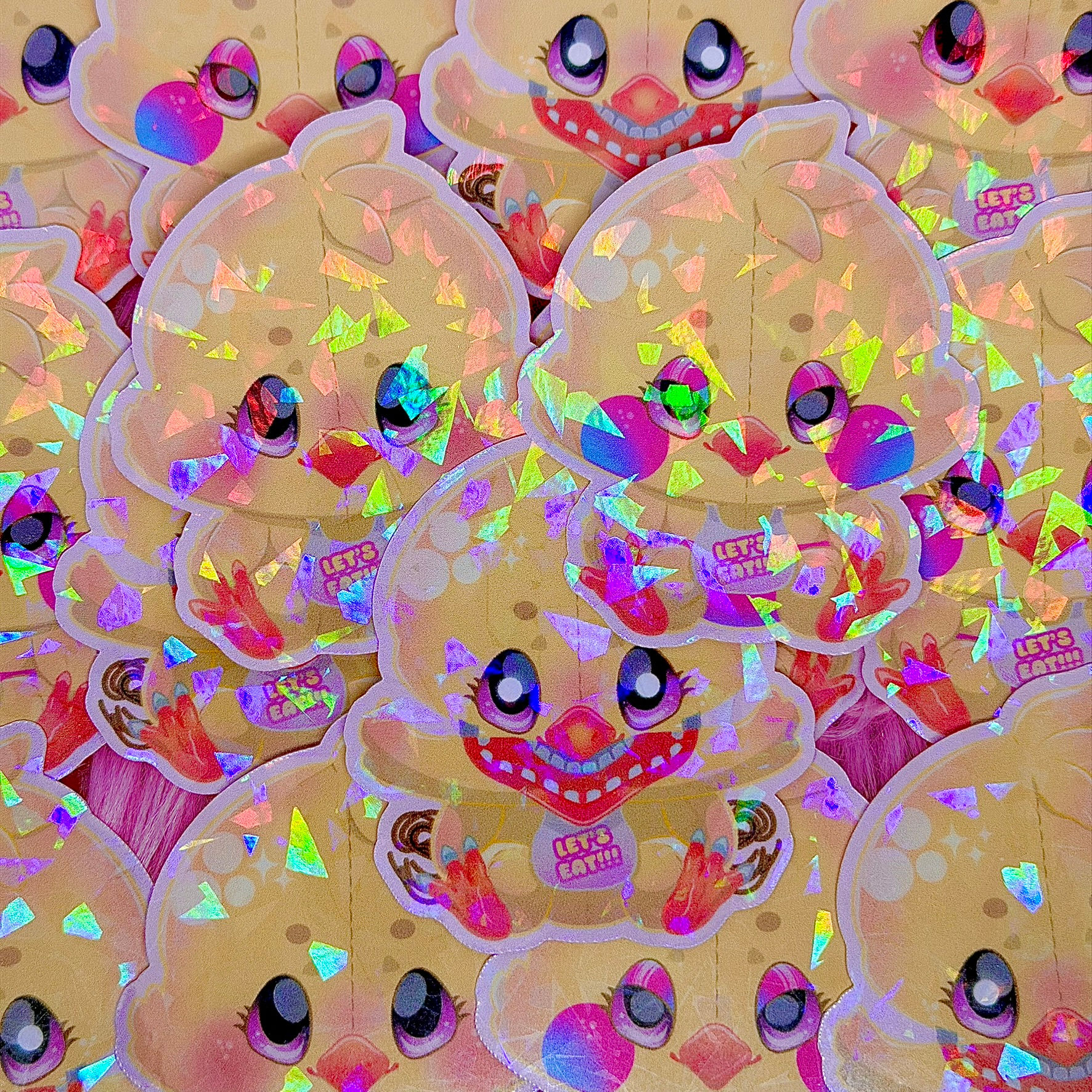 FNAF Chica Fanart Stickers (2-3/4 inch/70 mm)