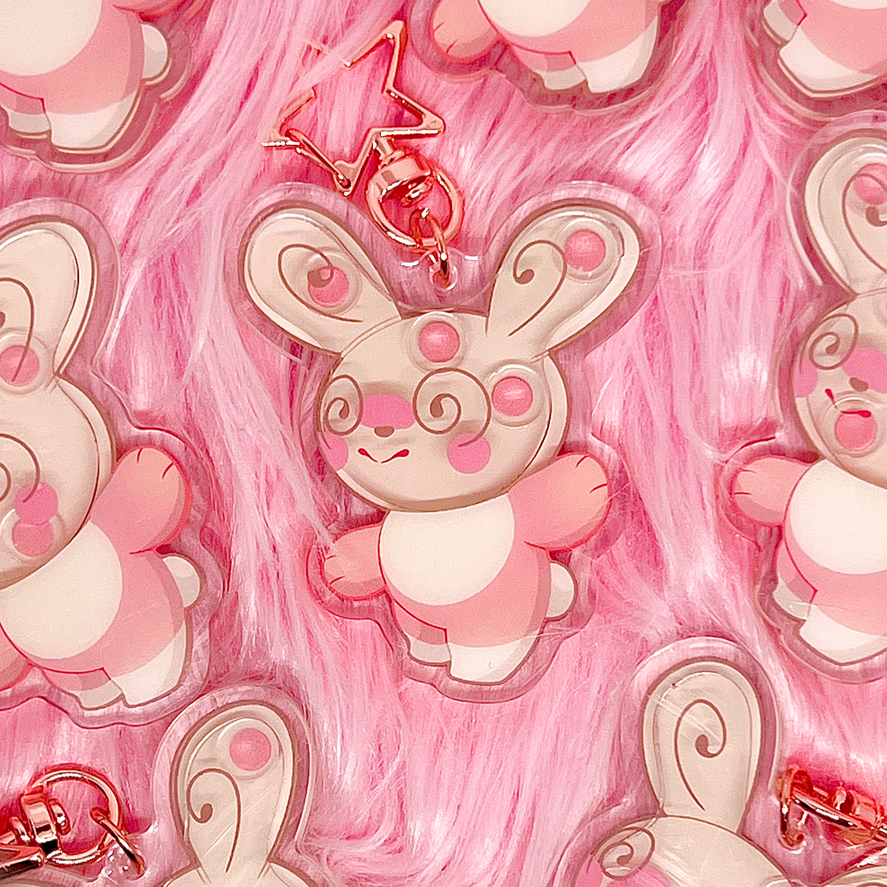 Spinda Shaker Keychain (2.5in / 63.5mm)