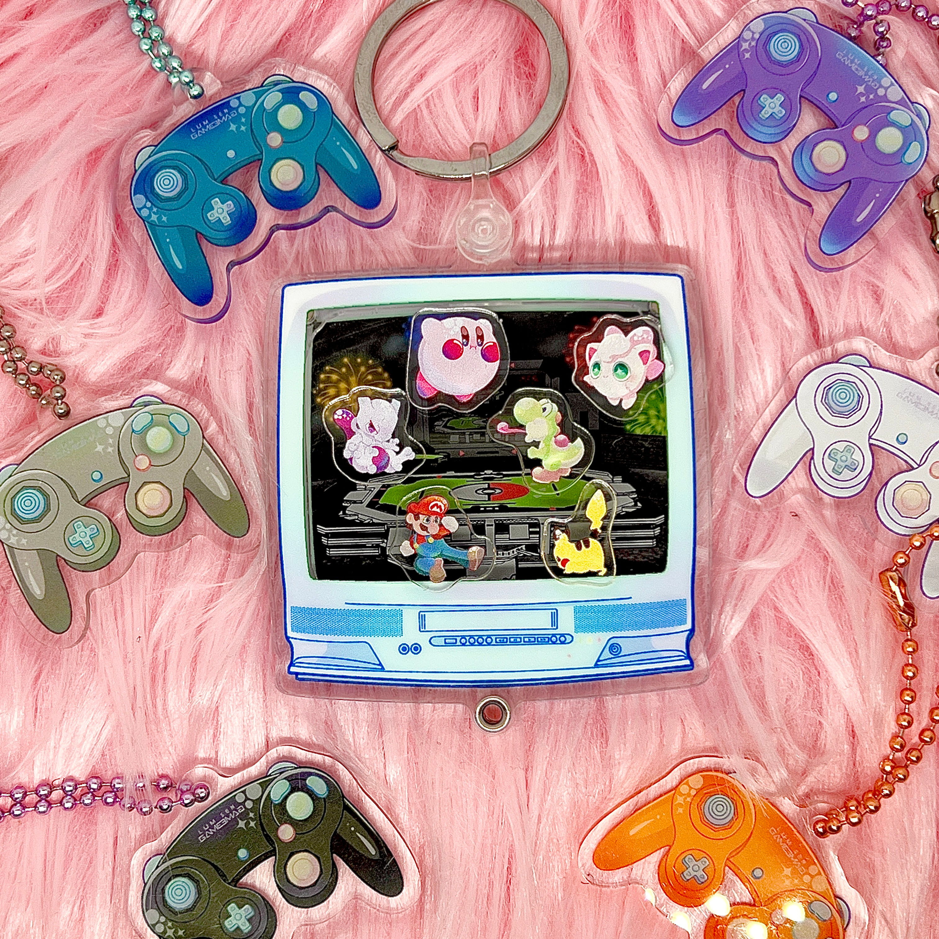 SSBM CRT TV  Poké Stadium (3in/72mm)