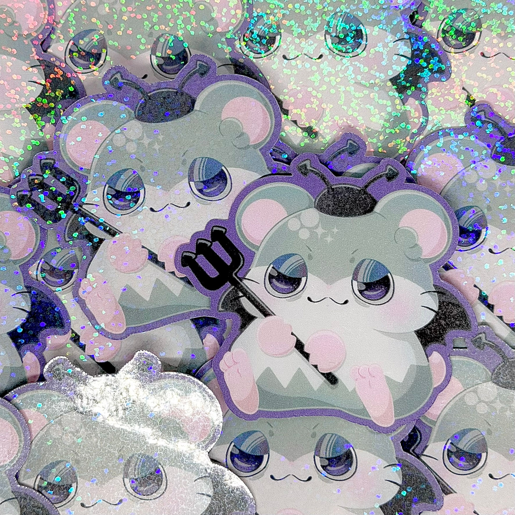 Spat - Hamtaro Fanart Stickers (2.75in / 70mm)