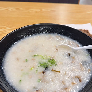 Preserved Egg with Pork Congee